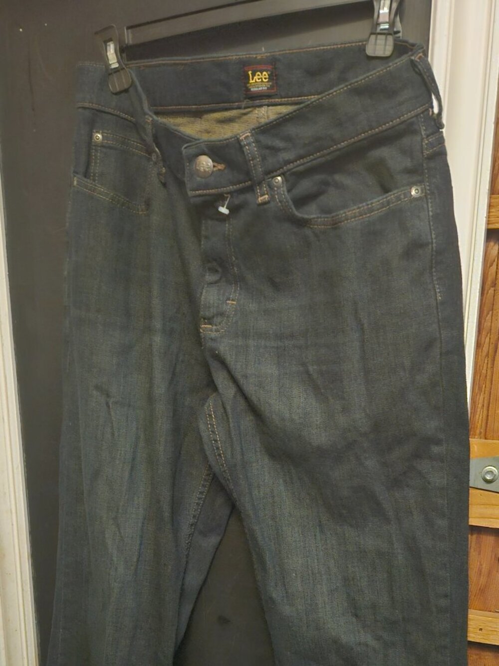 Lee Men's Dark Wash  Denim Jeans